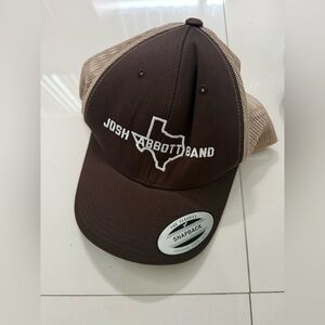Josh Abbott Band Brown and Tan Snapback Cap